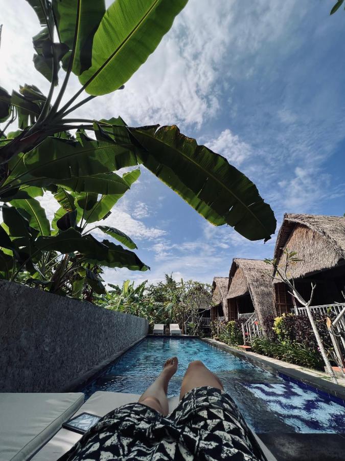 Honeybee Huts Acomodação com café da manhã Lembongan Exterior foto