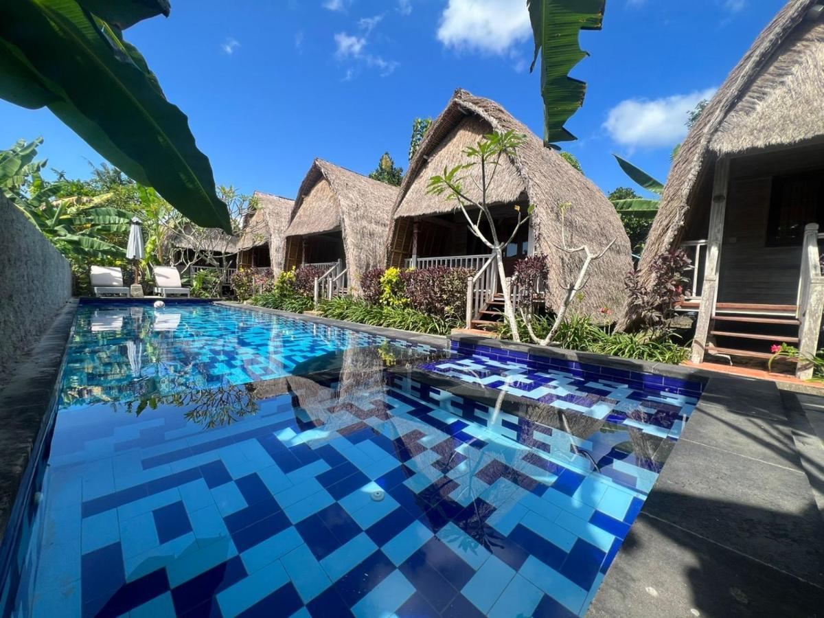 Honeybee Huts Acomodação com café da manhã Lembongan Exterior foto